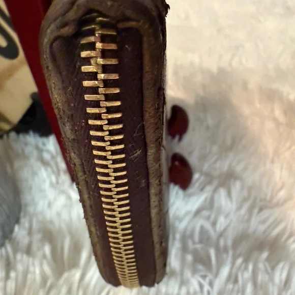 Authentic Bottega Veneta Brown Intrecciato Long Zippy Wallet - Picture 8 of 14